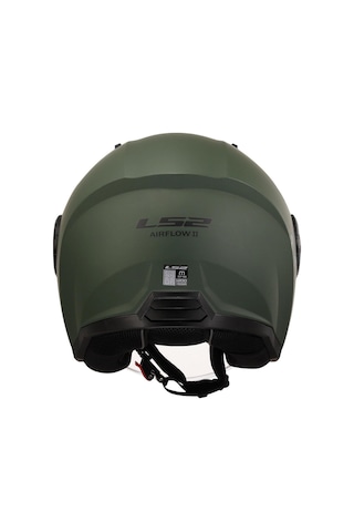 Ls2 Airflow 2 Açık Motosiklet Kaskı-692 Mat Yeşil