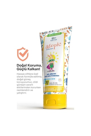 Babyton Atopik Ciltler İçin Güneş Koruyucu Krem 100ml
