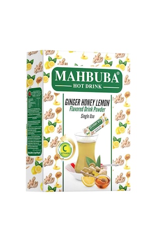 Mahbuba Tek İçimlik Zencefil Bal Limon Aromalı Oralet Çayı 240'lı