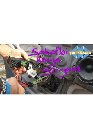 Yerlikit Megane 3 Arka Cam Kaldırma Modülü
