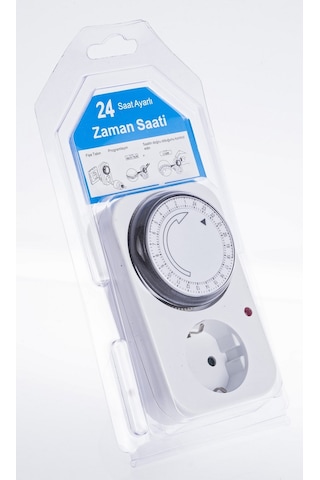 Oag Ts-md1 Priz Tipi Analog Zaman Saati