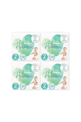 Prima Pampers Harmonie Bebek Bezi Beden:2 4-8kg Mini 156 Adet 2 Numara