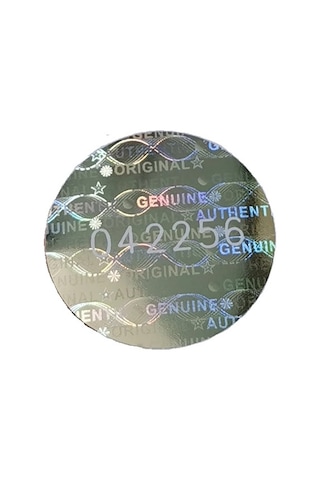 Çap Hologramlı Garanti Etiketi Seri Numaralı 1 5 Cm 100 Adet