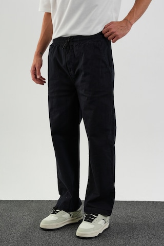 Redline Calmfit Erkek Baggy Kalın Beli Lastikli Pantolon Siyah