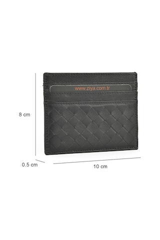 Ziya, Unisex Hakiki Deri Kartlık 1539852z05 Siyah 1539852z05 000 Siyah