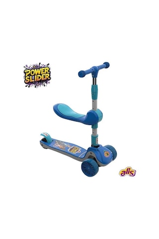 Power Slider Oturaklı Scooter Çok Renkli