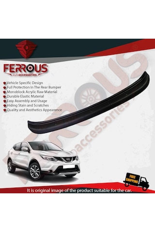 Nissan Qashqai Arka Tampon Üstü Koruyucu 2014 Model Ve Üstü N11.8678