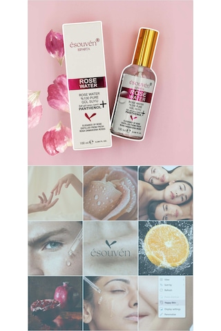 Esouven Gül Suyu Rose Water 100 ML