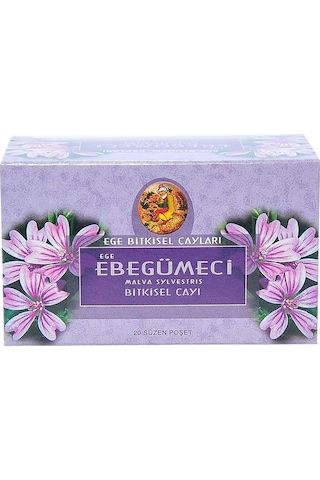 Ege Lokman Ebegümeci Bitki Süzen Poşet Çay 20 x 1.5 G