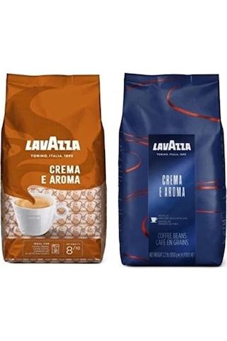 Lavazza Crema E Aroma Çekirdek Kahve 1000 Gr 2li Set 1 Kg X 2 Çekirdek Kahve Lavazza Crema E Aroma Çekirdek Kahve 1000 Gr 2li Set 1 Kg X 2 Çekirdek Kahve