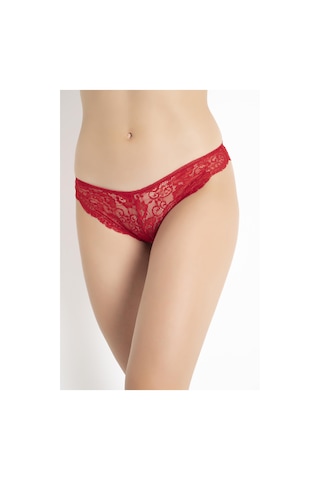 G-box 927 Kadın Dantel Brazılıan Slip Kuş Detay 001