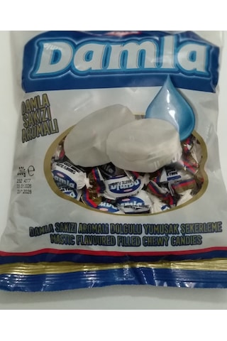 Damla Sakızı Aromalı Dolgulu Yumuşak Şekerleme 350 Gram