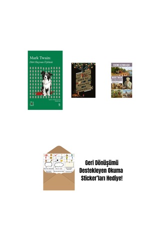 Everest Açıkhava 41 - Dört Hayvan Öyküsü + Adem İle Havva Nın Güncesi + Eskimo Kızının Aşkı + Okuma Sticker'ları
