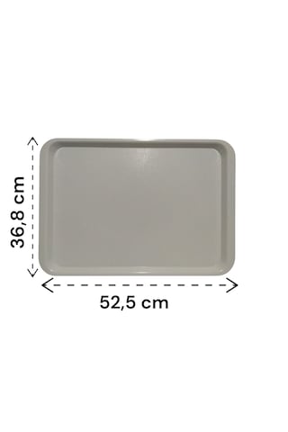 Servis Tepsisi Self Servis Tepsi Büyük Boy Beyaz Renk