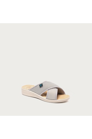 6012 Grey Terlik Kadın 83 K24 Fe Fly Flot Slipper Fresh Gri
