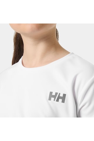 Helly Hansen Jr Hh Tech Ls Crew Üst Beyaz
