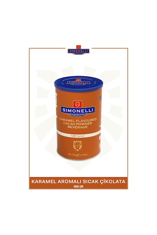 Simonelli Karamel Aromalı Sıcak Çikolata İçecek Tozu 900 G