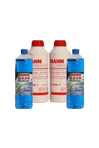 Mann Antifriz Kırmızı 1.5 Lt -37 2 Adet 2 Camsuyu N11.551