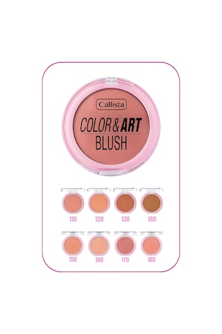 Callista Color Art Blush Toz Allık - 170 Berry Bliss