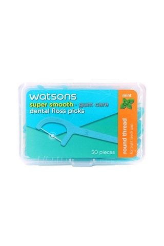 Watsons Super Smooth Nane Yuvarlak Diş İpi Kürdan