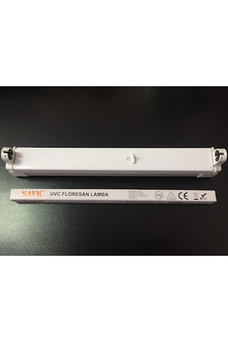 Şavk 8 What 30cm Tuv Ampul Ve Armatür Uv-c Mikrop Kırıcı Ampul