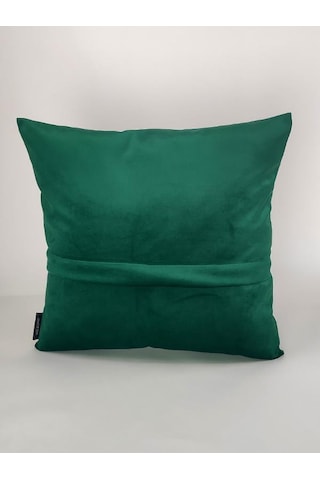 Mrs.Gugar Zümrüt Yeşili Kare Kırlent Kılıfı