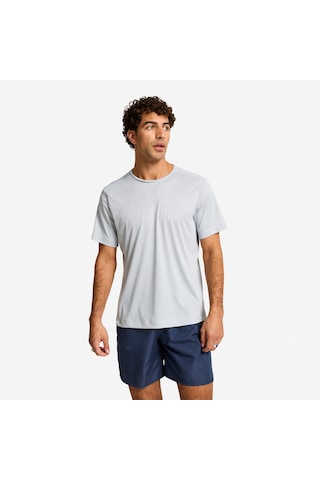 Decathlon Erkek Spor Tişörtü - Gri Inci Grisi 3xl Beyaz - Bej - Gri