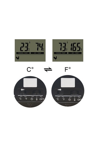 Dijital Fırın Termometresi Et Mutfak Alarm Zamanlayıcı Fonksiyonu Sıcaklık Ölçer Izgara Pişirme Gıda Barbekü Et Probu Lcd Ekran
