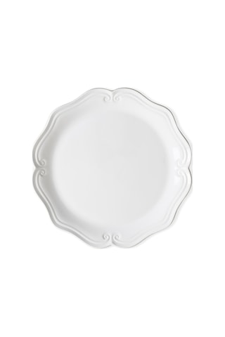 The Mia Grande Pasta Kek Standı Beyaz 33x12 Cm Grd0017 Beyaz