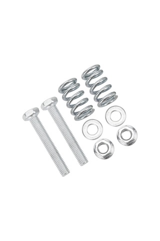 Wezone Araç Egzos Tamir Seti Çelik M8 Çiviler Yaylı Somun Paslanmaz Montaj Kolu 8 Parça