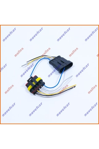 Maflen Su Geçirmez Hazır Bağlantı Soket 5pin Dişi erkek Set-s2930