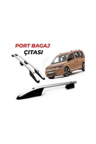 Yeni Volkswagen Caddy Kısa Şase 2021 - 2022 Tavan Çıtası Port Bagaj