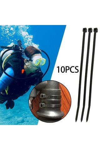 Homyl 10x Scubaregulator Ağızlık Kravat Şnorkel Dalış