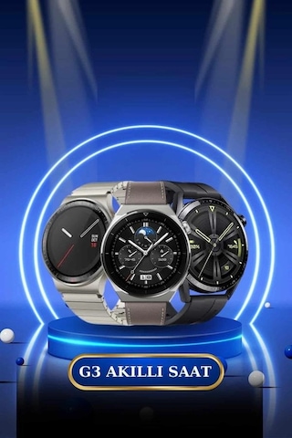 Mey İthalat Kablosuz Bluetooth Bağlantılı Kulaklık Ve Dokunmatik Ekran Akıllı Saat Arama Cevaplama
