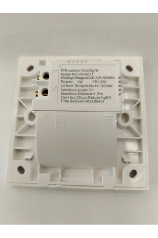 Hs-6011 3w Sensörlü Koridor Günışığı Beyaz