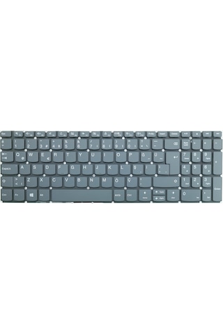 Lenovo Uyumlu ideaPad 3-15IIL05 Type 81WE Klavye (Füme) V2