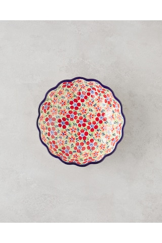 English Home Botanic Stoneware Kase 21,5 Cm Renkli Renkli