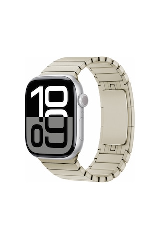 Xemu Watch 10 46mm Uyumlu Krd-35 Metal Kordon-starlight