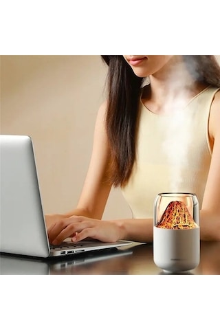 Başkenttekno Ultrasonik Ledli Hava Nemlendirici Buhar Makinesi 300 ML