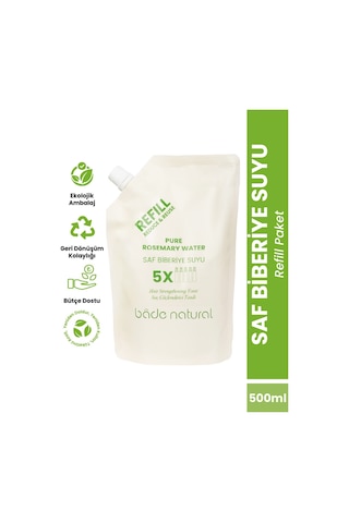 Biberiye Suyu Güçlendirici Saç Toniği Refill Paket 500 ML
