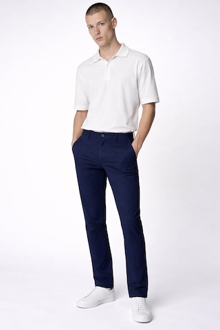 Sabri Özel Giotelli Erkek Lacivert Dar Kesim Slim Fit Dokuma Beş Cep Normal Bel Pantolon