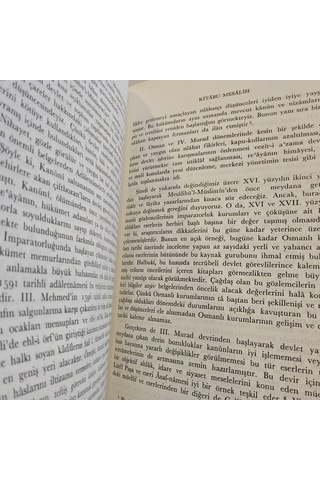 Osmanlı Devlet Teşkilatına Dair Kaynaklar Kitab-i Müstetab