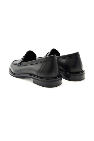 Nero Black Oxford Klasik Kadın Elsa-n252-vıtf Elisa Lanci Vıtello Seta Foderato Siyah