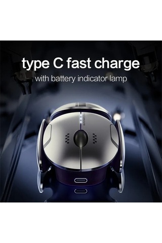 Prestigegoods Inphıc X2 3 Modu Fare Kablosuz Bluetooth 4.0/5.0 2400 Dpı Şarj Edilebilir Dizüstü Bilgisayar İçin X2