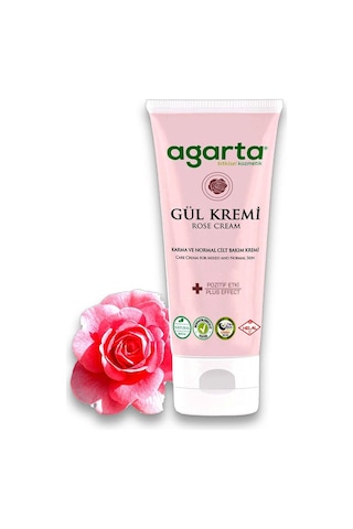 Agarta Doğal Cilt Nemlendirici Gül Kremi 2 x 75 ML