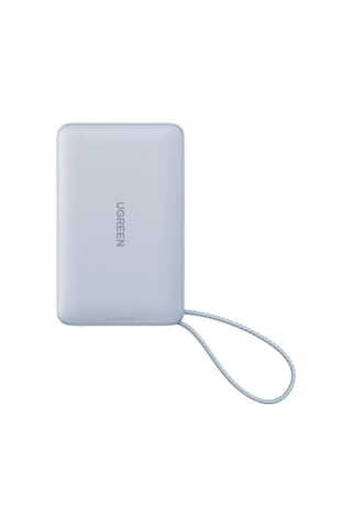 Ugreen Magflow 10.000 Mah 25w Qi2 Magnetik Wireless Usb-c Dahili Kablolu Hızlı Şarj Powerbank, 65958b Mavi