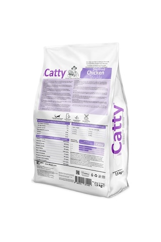 Catty Tavuklu Kısırlaştırılmış Yetişkin Kedi Maması 1,5 Kg