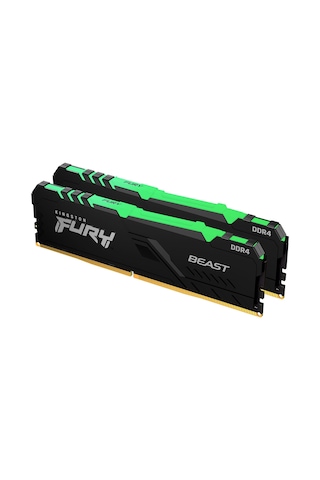 Kingston Fury Beast RGB KF432C16BBAK2/16 16 GB (2x8) DDR4 3200 MHz CL16 Ram