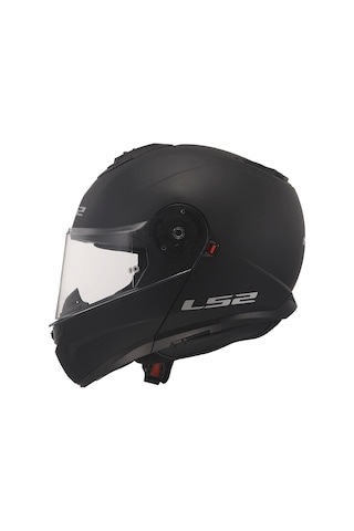Ls2 Sstrobe 2 Çene Açılır Kask Mat Siyah