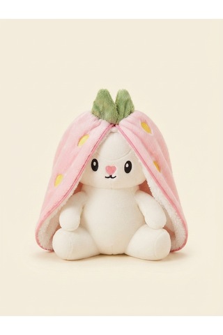 Peluş Meyveli Tavşan -55 Cm Pembe
